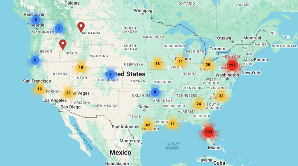 EREP Agent Map